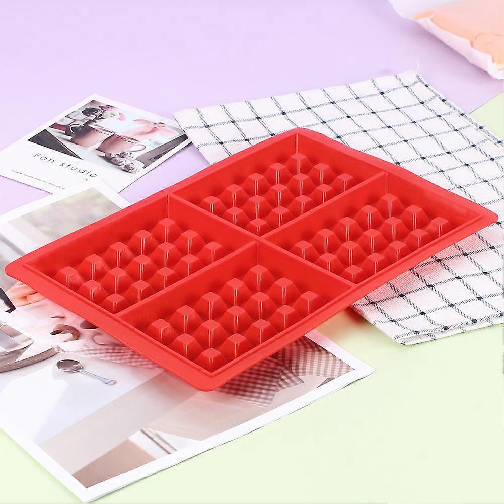 Easy Release Waffle Silicone Mold - Perfect for Baking Lattice Biscuits and More