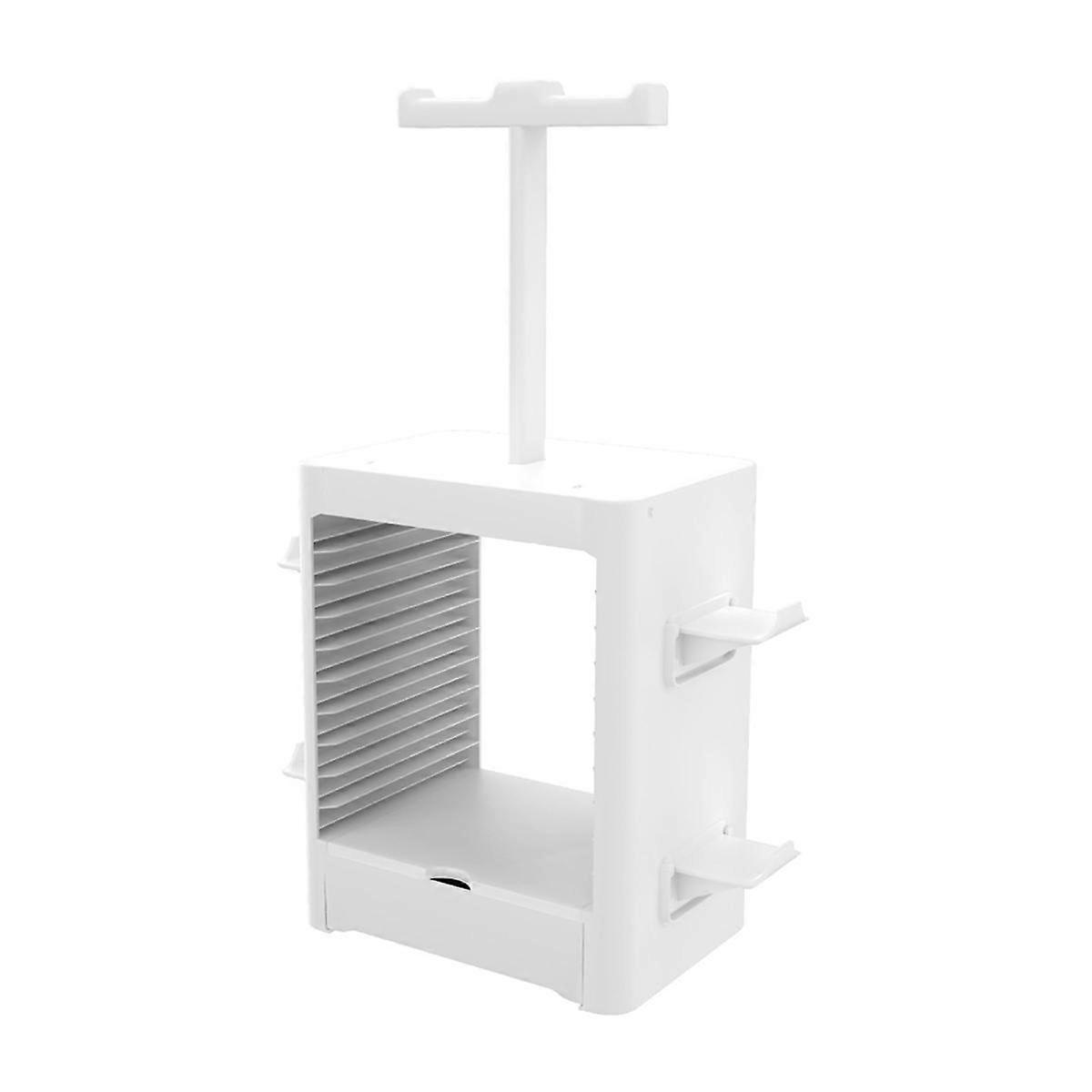 Multi-Functional Game Stand for / Disc Headphone Stand Storage Rack for Series White