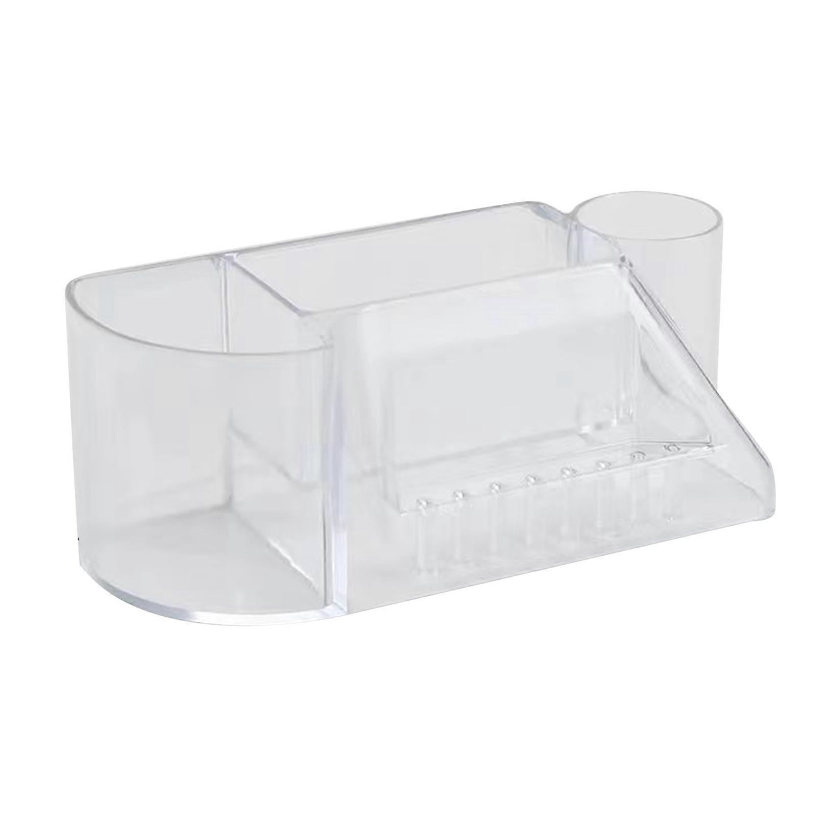Nail Drill Grinding Bit Holder Clear Grinding Machine Bits Organizer Display Stand Transparent Manicure Tool Storage Rack
