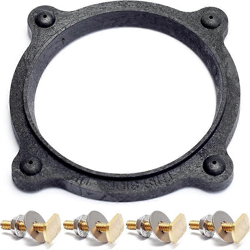 385310063 SE341549 Floor Flange Seal and Mounting Kit with Sealand Toilets, RV Toilet Seal Kit for