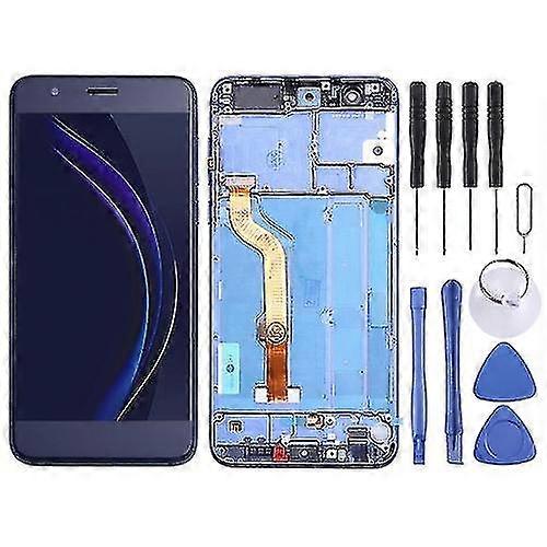 Lcd Screen And Digitizer Full Assembly With Frame Compatible with Huawei Honor 8 Frd-l19 Frd-l09(blue)