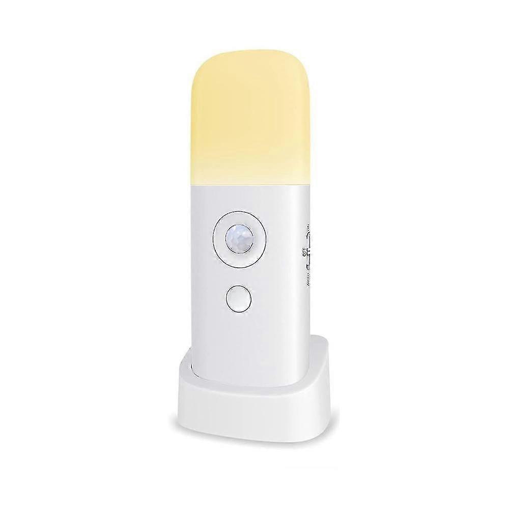 Smart Infrared Motion Sensor Lights Wireless Night Light Rechargeable Lamp