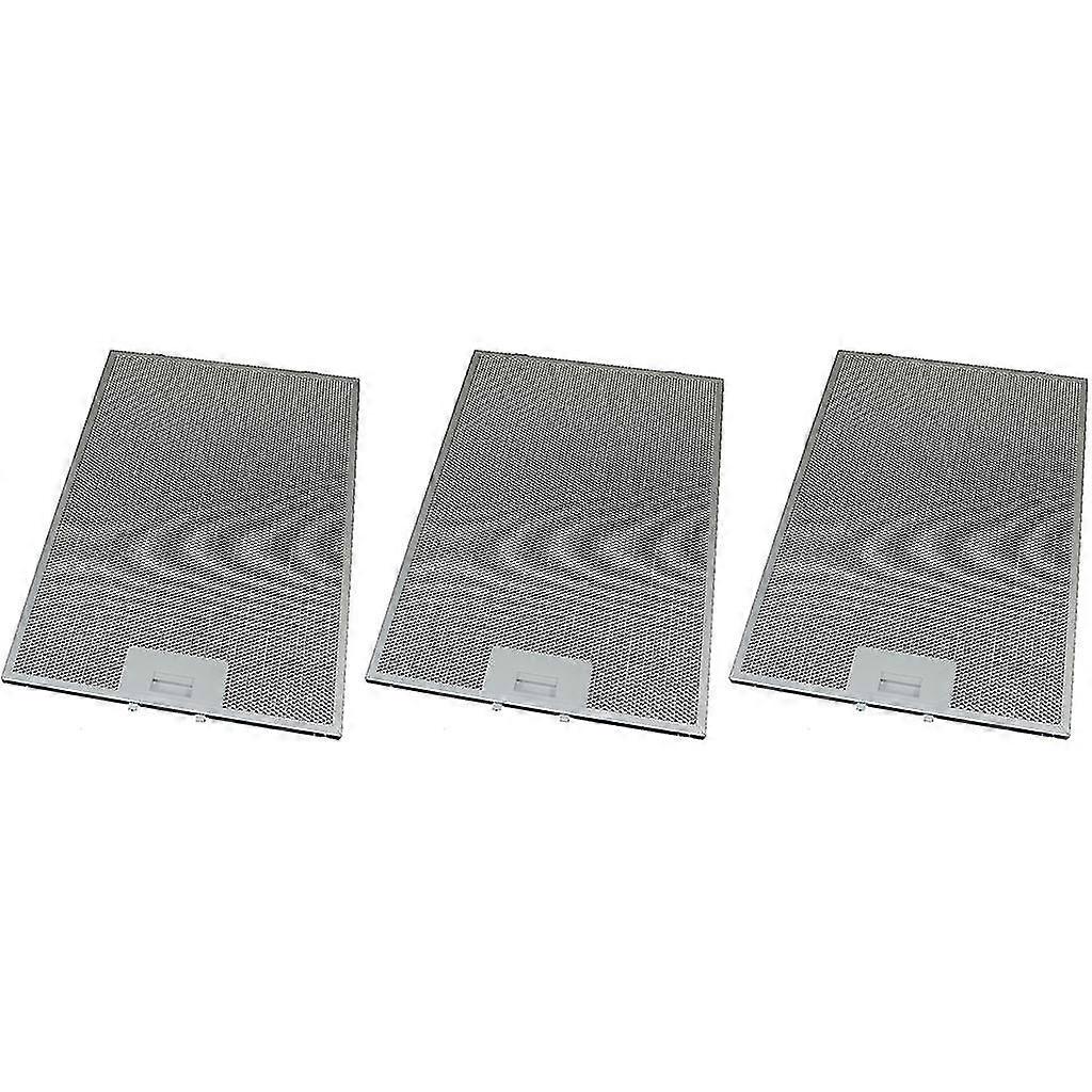 3 × عالمي طباخ هود معدن فلتر الشحوم 265 مم × 395 مم