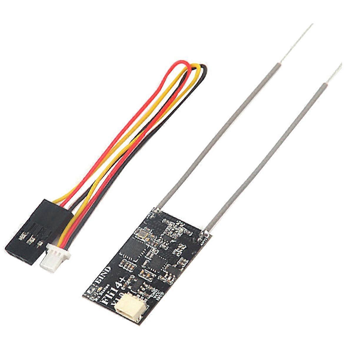 Fli14+ 4CH Mini Receiver Compatible for AFHDS-2A with RSSI Output for I6 I10 I6X IT4S I6S RC Drone
