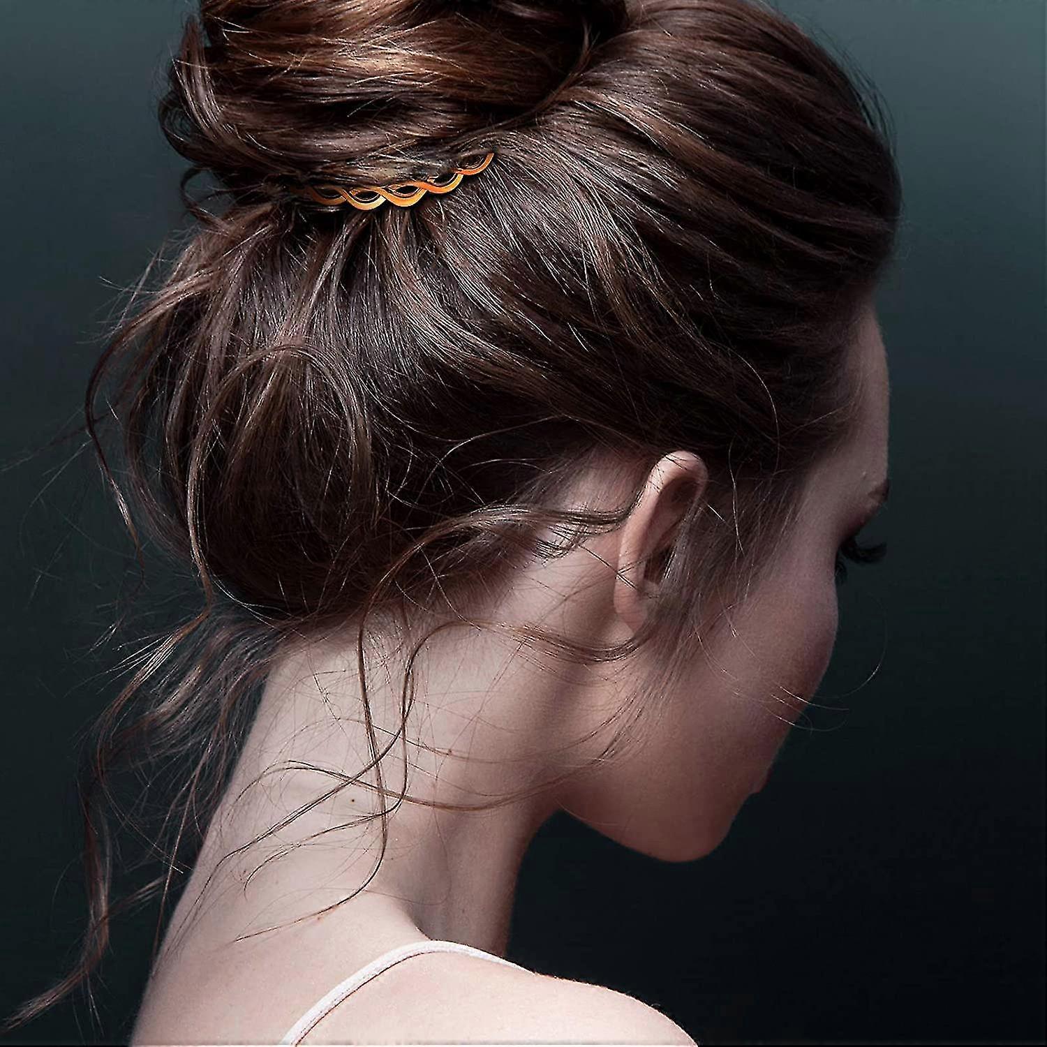 Französische Haarkämme Für Damen – 8/12 Stück, Starker Halt, Twist-Design, Für Alltag & Hochzeit