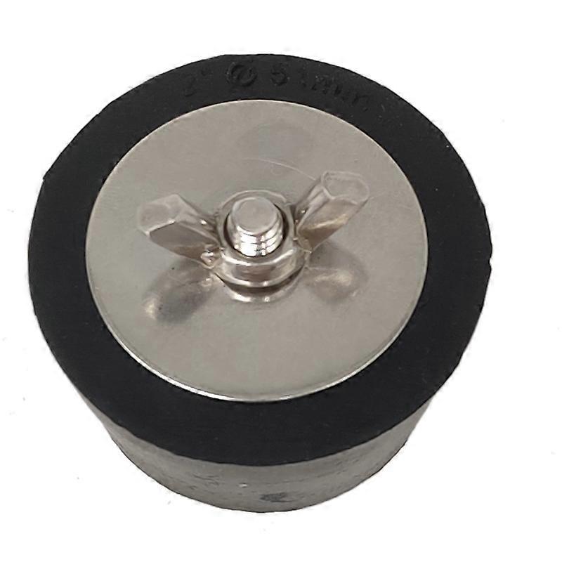 1 st gummiplugg för poolens vinterplugg för 2-tums rörhål för pooltillbehör