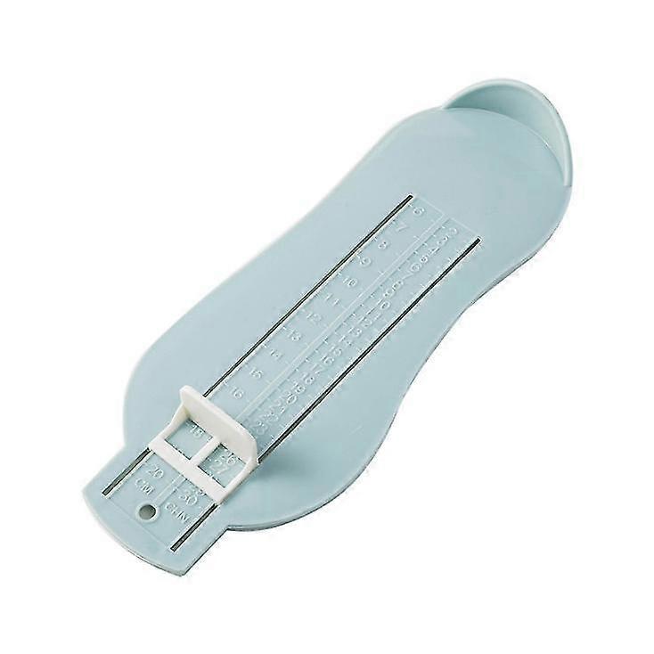 Children's Baby Foot Length Ruler Tool Baby Size Measuring Ruler Tool Baby Shoe Size (blue)