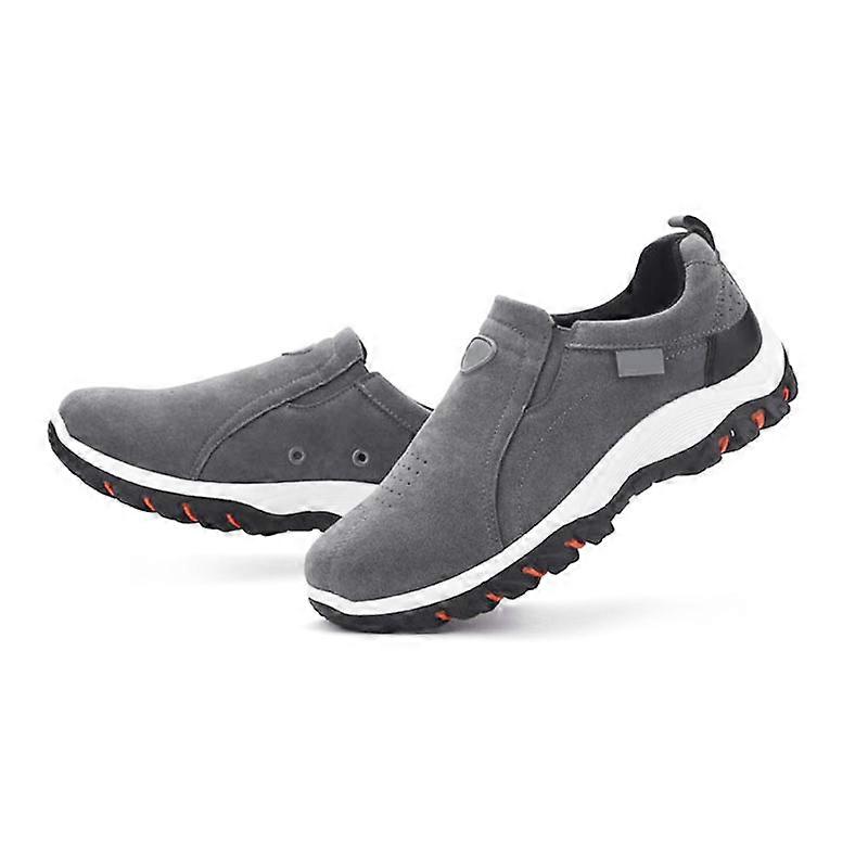 Good Arch Support & Easy to Put on and Take off & Breathable and light & Non-slip Men's Shoes for Oudoor Activity