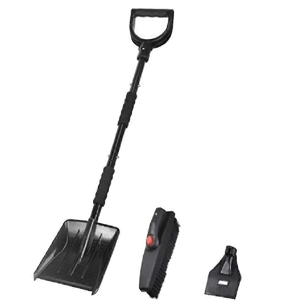 Snow Shovel Kit 3-in-1 Snow Shovel Collapsible Design Portable Emergency Snow Shovel Set For Car Tr