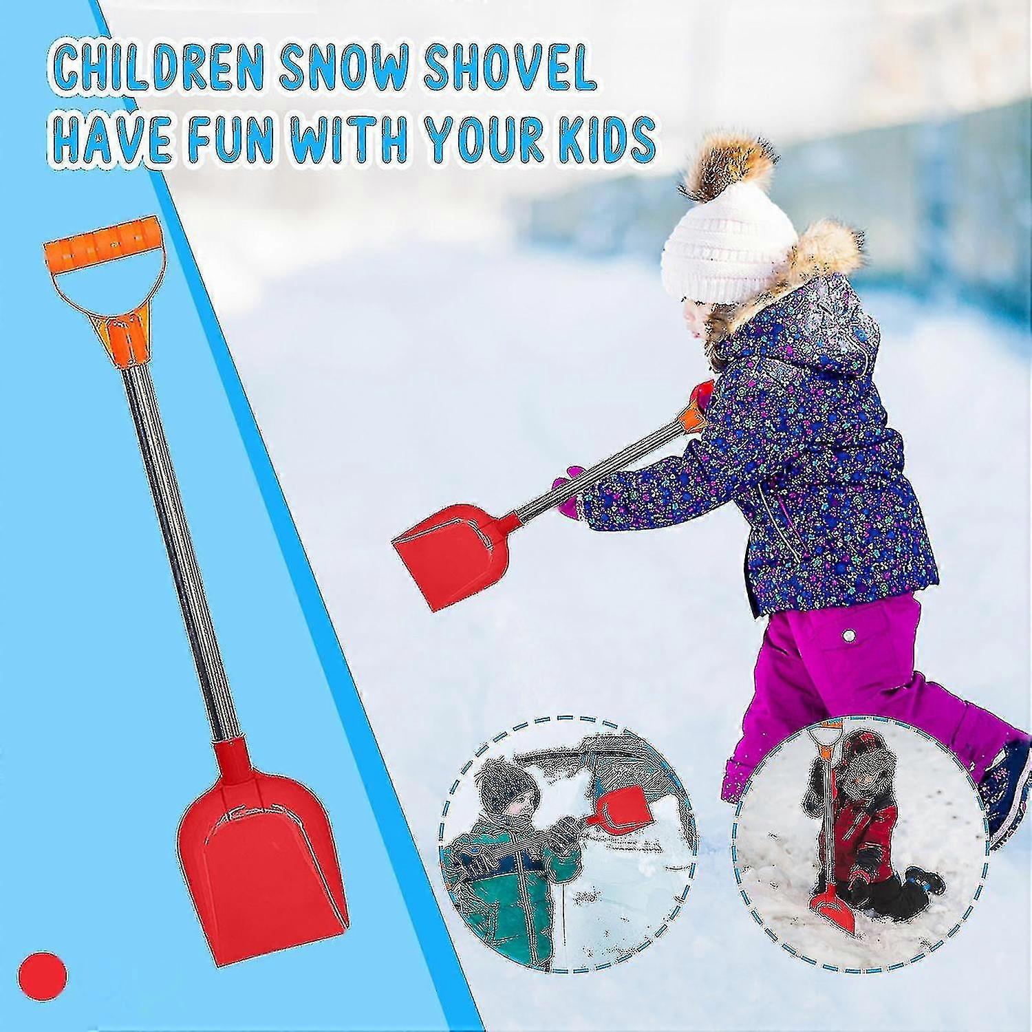 الأطفال's مجرفة الثلج الأطفال's مجرفة الشاطئ مع مقبض الفولاذ المقاوم للصدأ