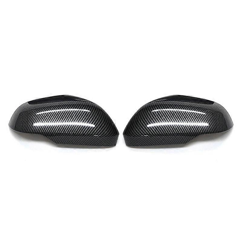 Applicable To 14-21 Honda Hrv Hr-V Ru Rearview Mirror Cover Electroplating Rear-View Mirror Shell Carbon Fiber Pattern Modification