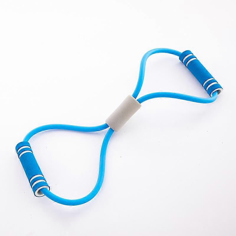 4 Pieces Pull Rope Shape Chest Expander Pilates Lifting Exercise Belt Elastic Elasticity Belt Stretching Strap Yoga Fitness Equipment