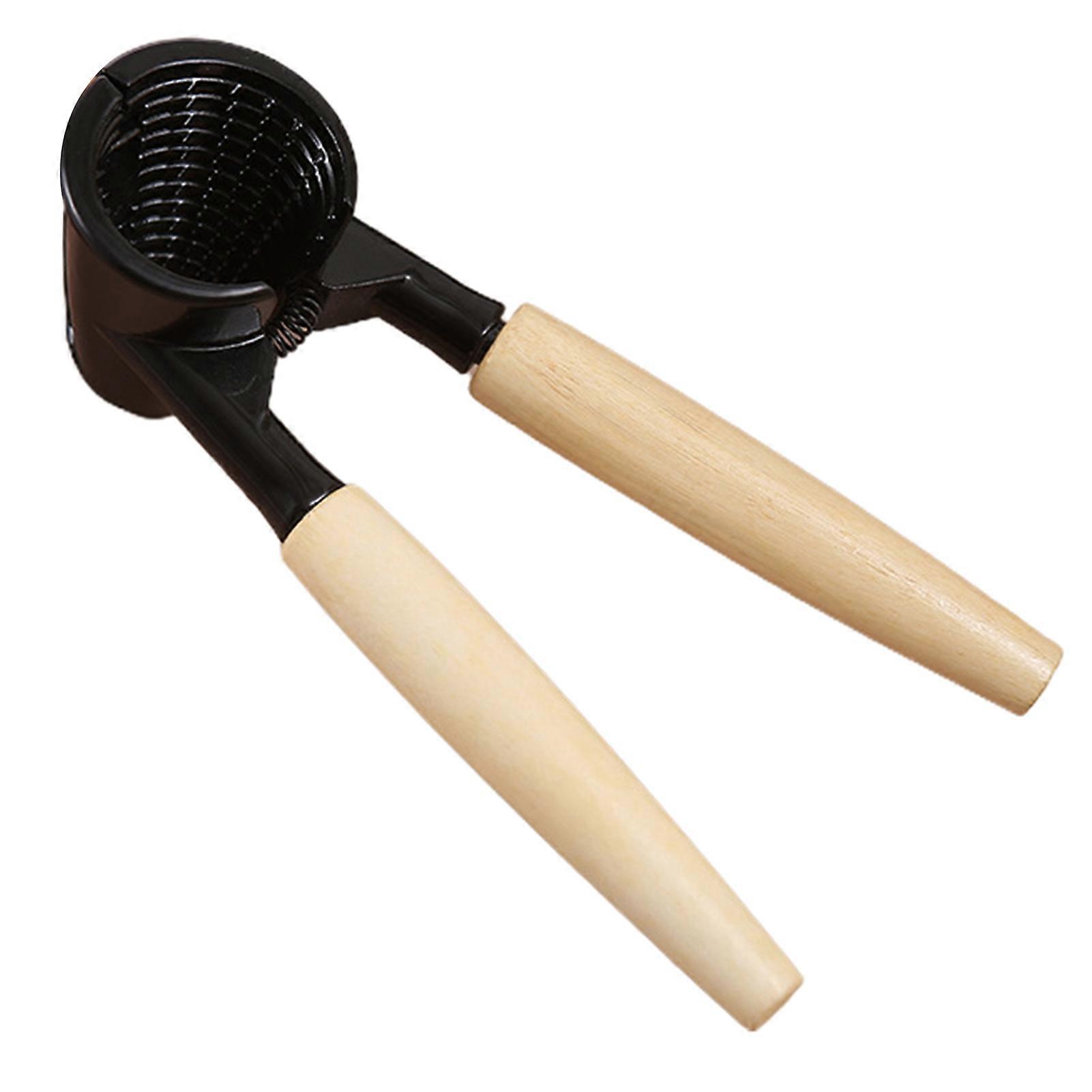 Walnut Cracker Time-saving Labor-saving Non-Slip Handle Spring Design Nutcracker Nut Opener for Home KAESI