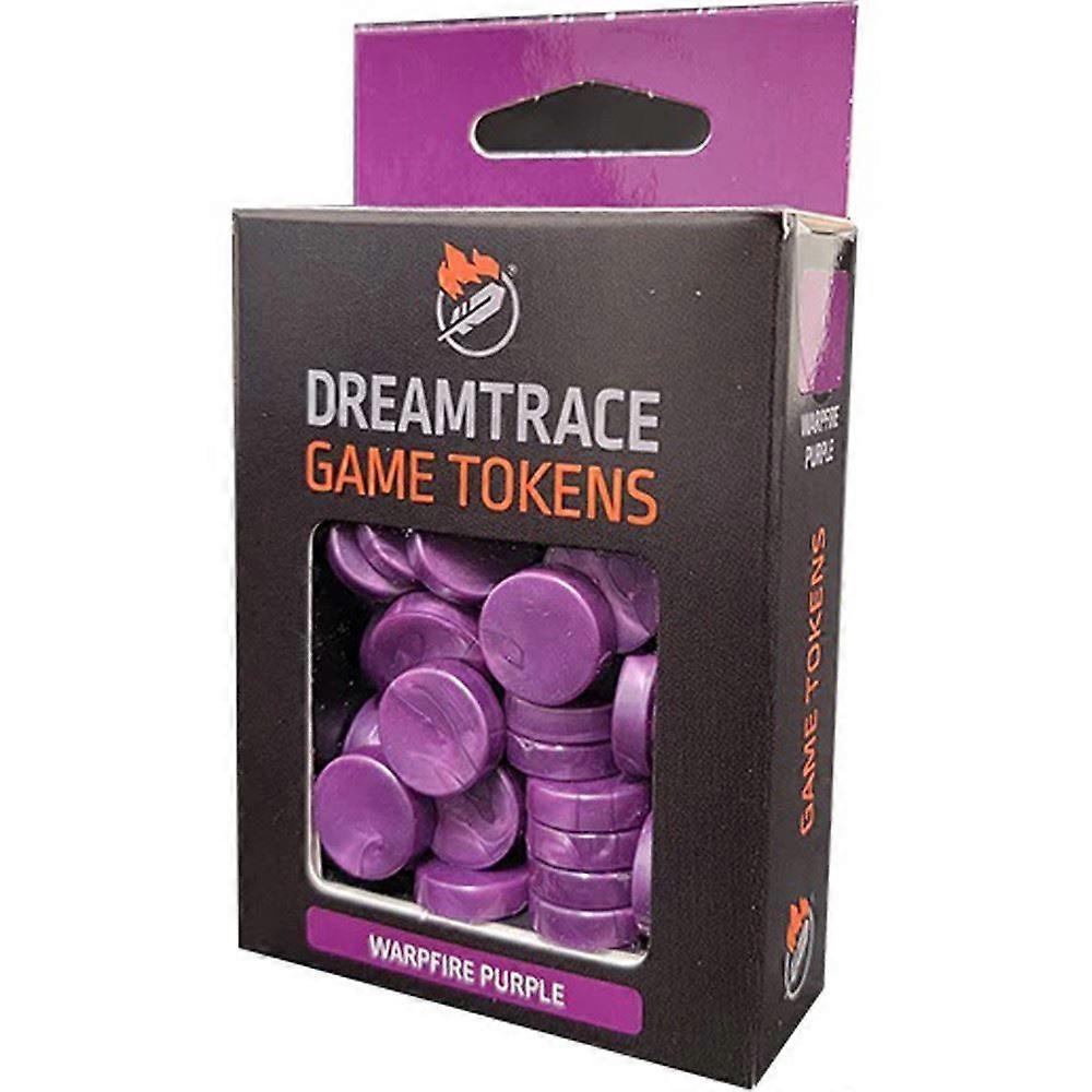 DreamTrace Gaming Tokens - Warpfire Purple