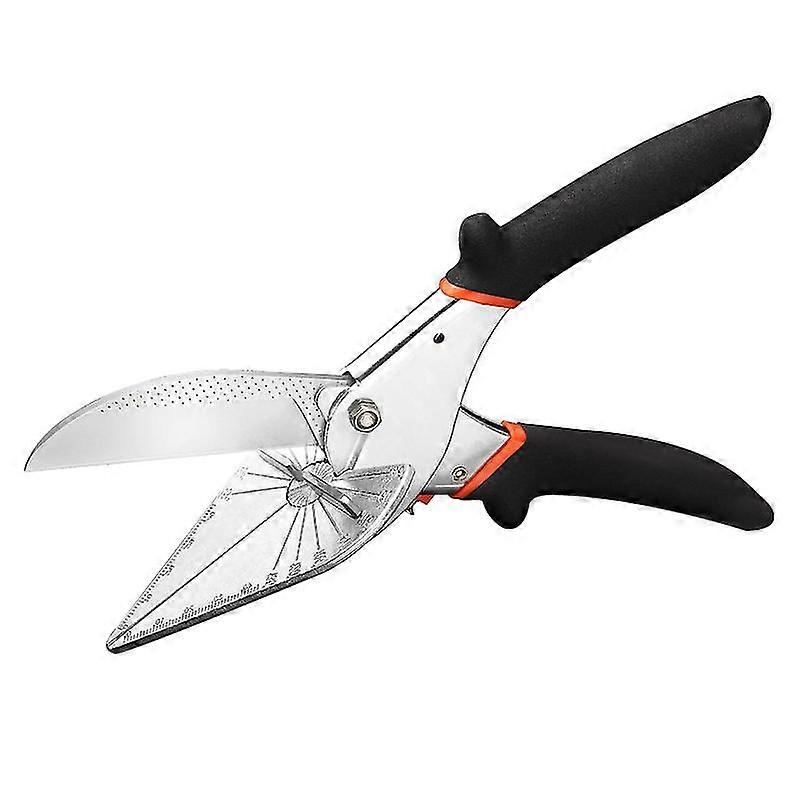 Angle Shears - 45-135 Degree Multi-angle Miter Shears, Joint Shear For Cutting Soft Wood, Plastic, Pvc And More Fgao