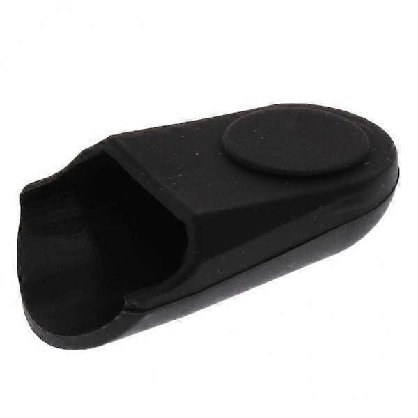 4xRubber Clarinet Mouthpiece Cap for Saxophone Buckle Patches Pads Cap Black