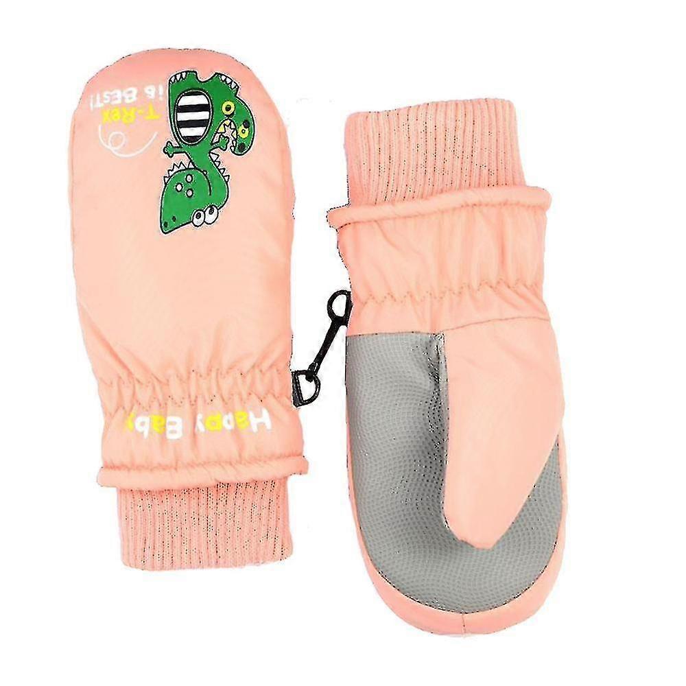 Toddler Winter Mittens Waterproof Pureh Boy Ski Warm Fleece Snow Mitten