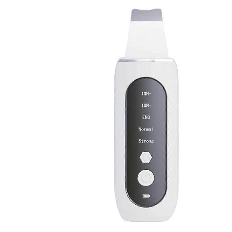 MIMIGO Ultrasonic Skin Scrubber Spatula - Upgraded Blue-Light Blackhead Remover Pore Cleaner Face Scraper Comedone Pimple Zit Extractor Facial Deep Cl