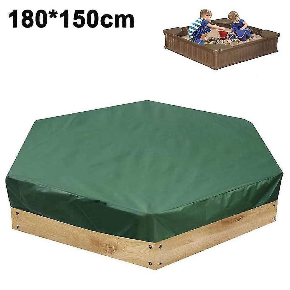 Sandbox Cover With Drawstring Waterproof Square Protective Cover