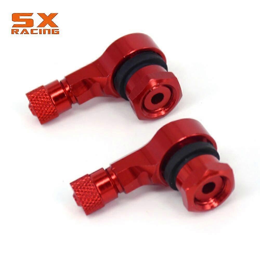 Motorcycle Cnc Universal Bule 2pcs Rim Wheel Valve Stems Tire Tyre Cap 90 Degree For Yamaha Yzf R1 R6 Fz1 Fz6 Fazer T-max Fjr