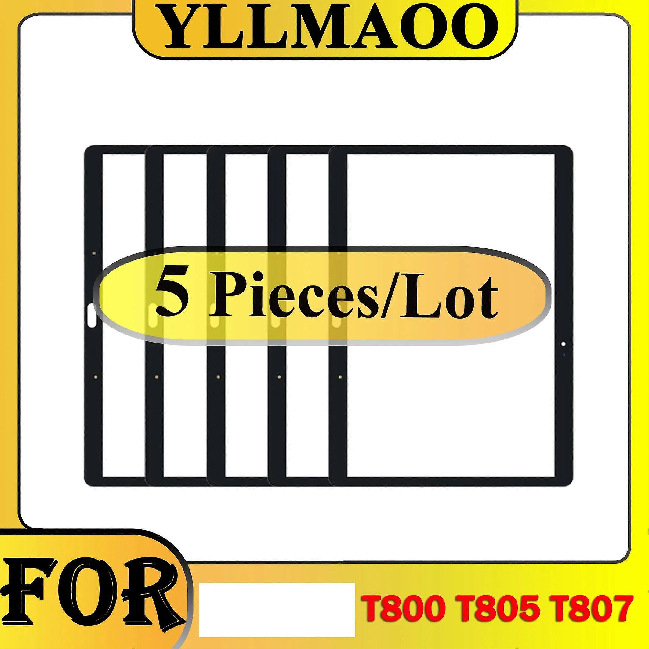 3/5/10 PCS Tablet Panel For Tab S T800 T805 Front Cover Sensor (NO Touch) Screen SM-T800 SM-T805 Outer Glass