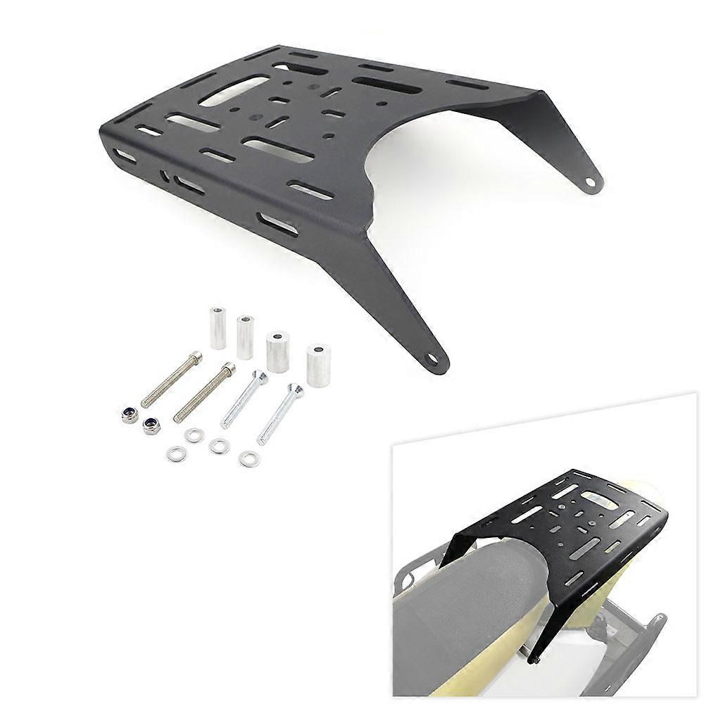 スズキDRZ400S / E DRZ400SM 2000-2022リアラゲッジフェンダーラゲッジラックカーゴサドルバッグホルダーシェルフブラケットDRZ-400 E / S / SMに適合