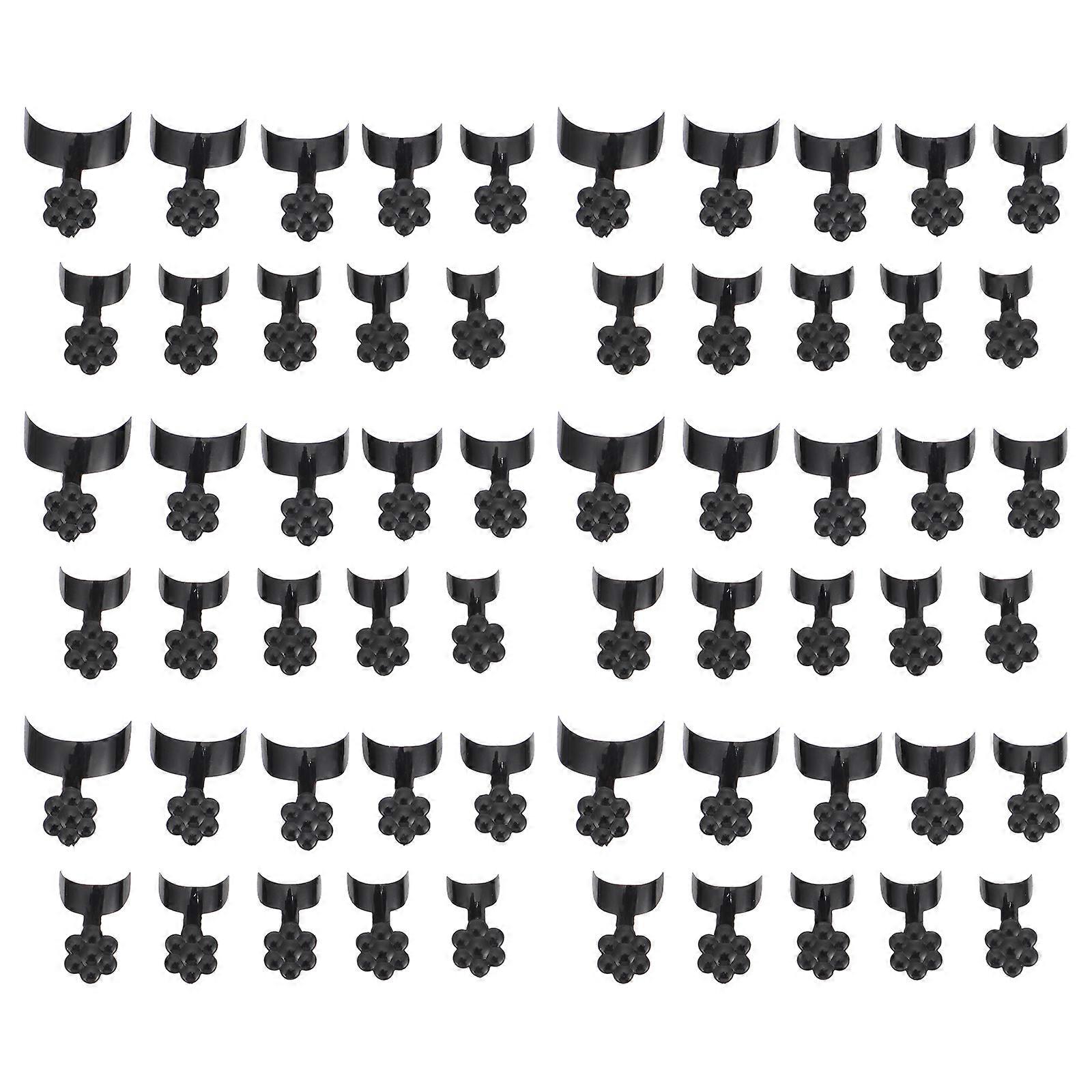 100Pcs Flower Shape Fake Nails Tips False Nail Tips Manicure Decorations