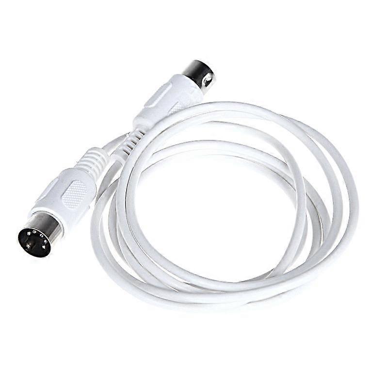 2xMIDI Cable Music Cable Double Head 5 Pin Cable for Electronic Piano 150cm