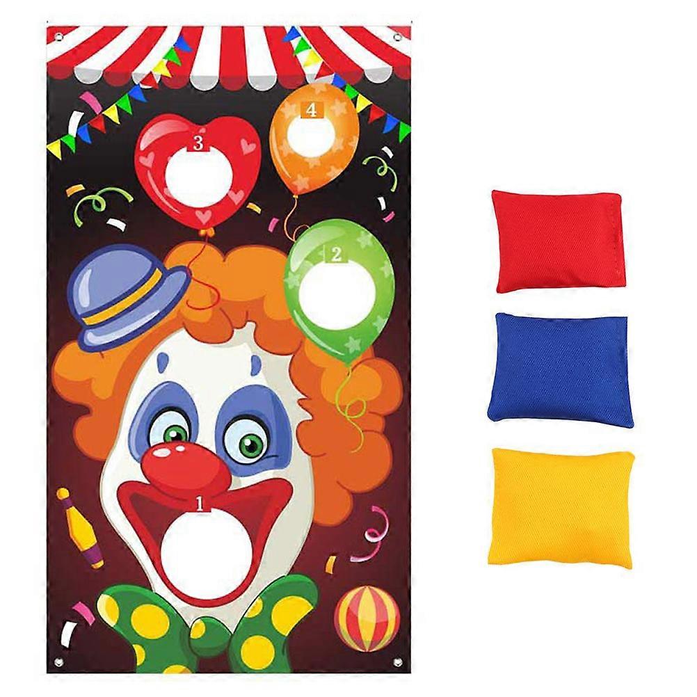 ハロウィーンビーンバッグトスゲームバナーハロウィーンおもちゃ大人のための屋外投げゲーム子供パーティー面白い小道具装飾用品アクセサリー