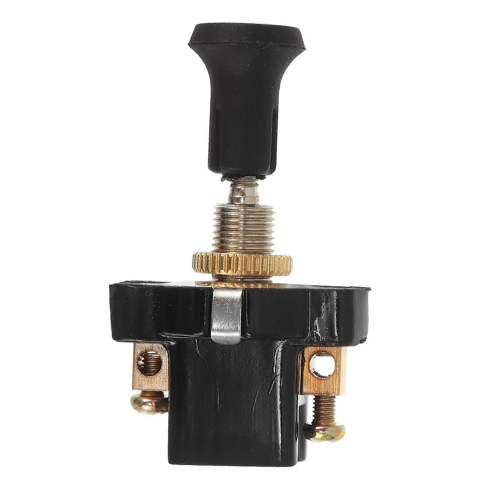2pcs Headlight Switch Knob Universal 12V 24V   Single Pull Switch for Engine Motor for Truck Modification, Auto Pull Switch Light Fixture