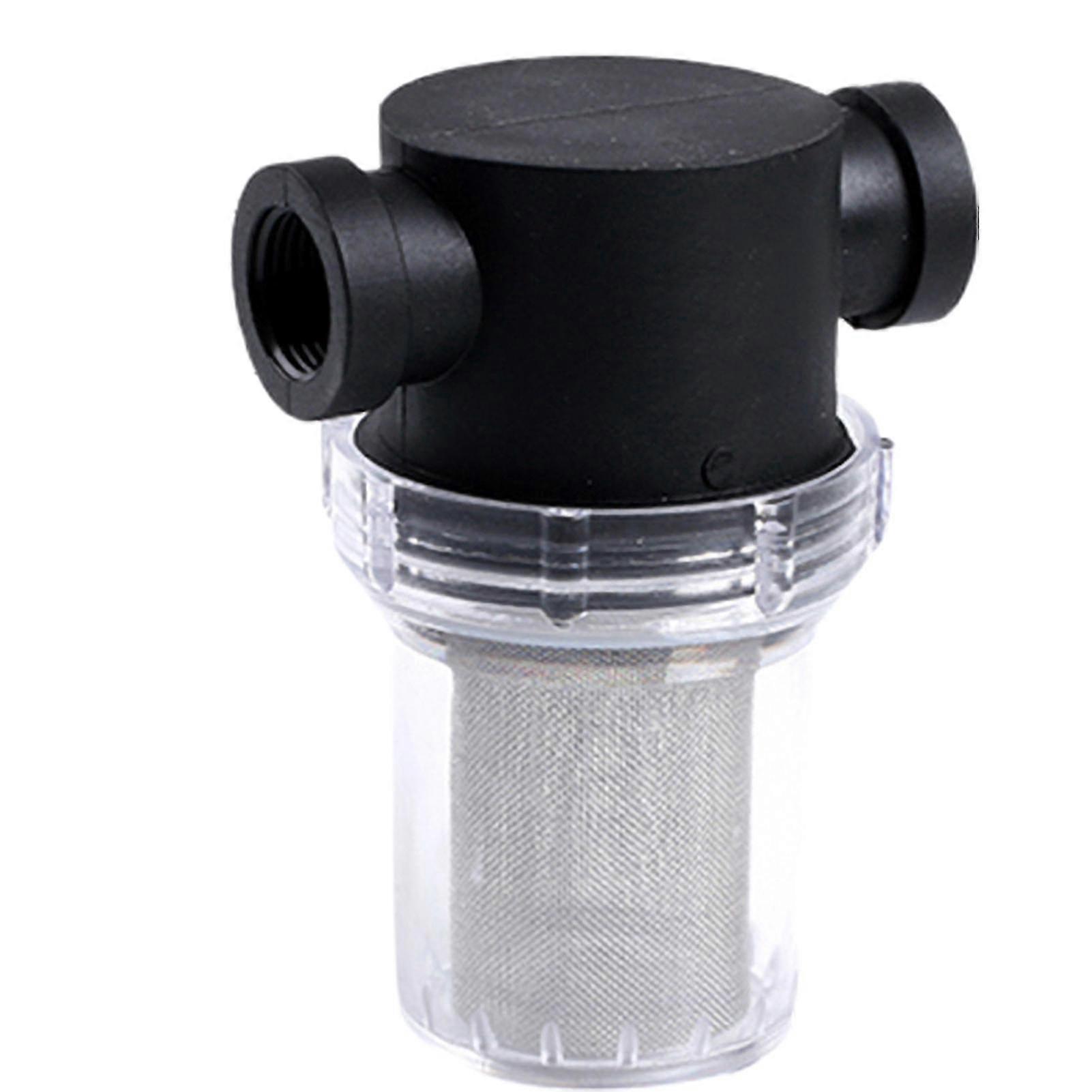 Garden Pond 20mm/25mm/32mm Inline Mesh Strainer Water Pump Irrigation High Flow Pipeline Filter-jie