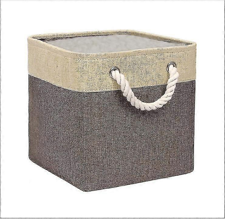 Collapsible Storage Cubes Foldable Fabric Bins Organizing Baskets