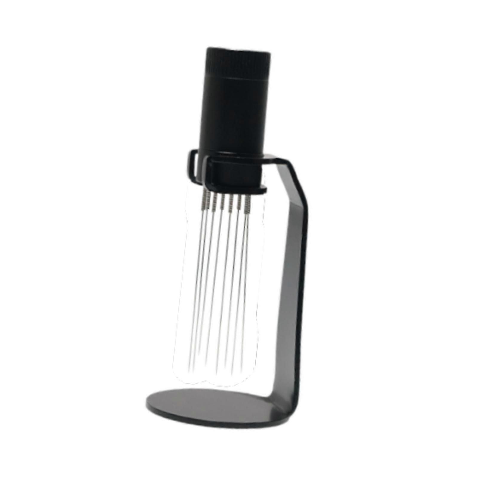 Coffee Stirrer Hand Distribution Tool with Stand Coffee Ground Stirring Tool