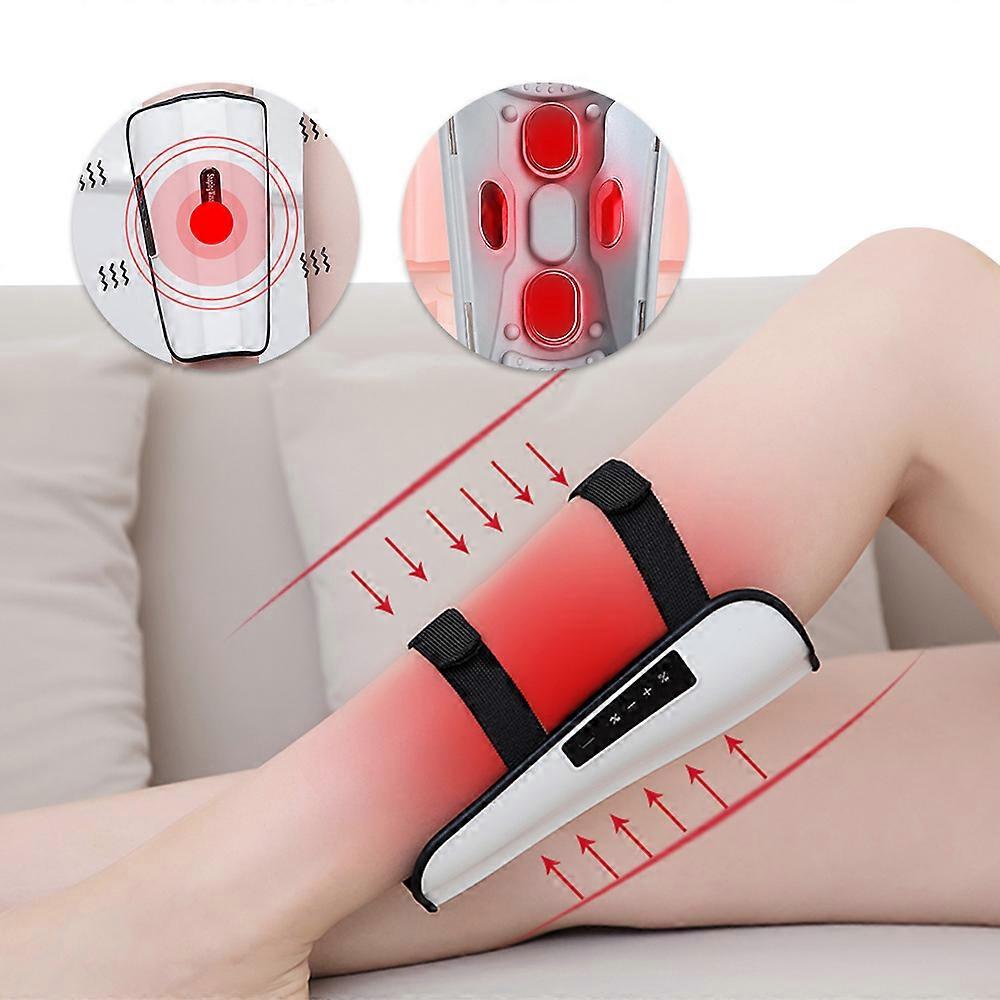EMS Leg Massager μοσχάρι περιτυλίγει θερμαινόμενη θεραπεία που διαμορφώνει τα πόδια ανακουφίζει τον πόνο Θέρμανση ποδιών μασάζ εργαλείο κυκλοφορίας Χαλάρωση μοσχάρι περιτυλίγει