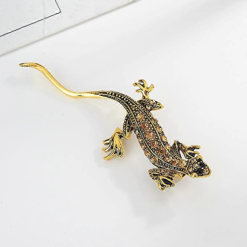 Söt Gecko Lizard Brosch, Herr- och Damkläder