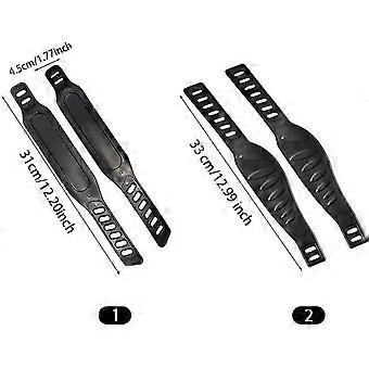 Correas Ajustables Para Pedales De Bicicleta Estática - Pack De 6, Nylon Y Velcro