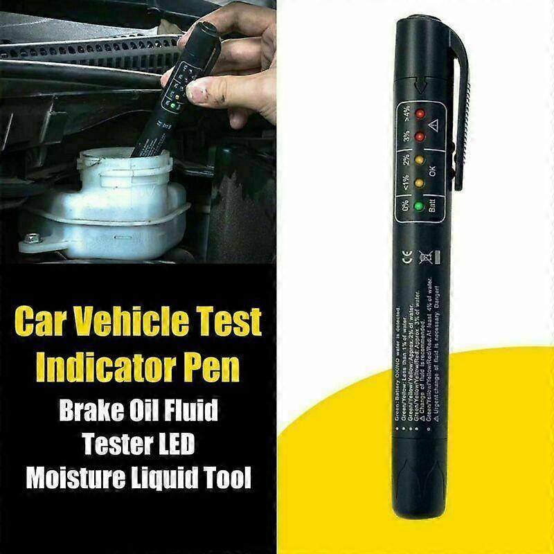 LED Auto Brake Fluid Detector Testing Car Electronic Brake Fluid Tester