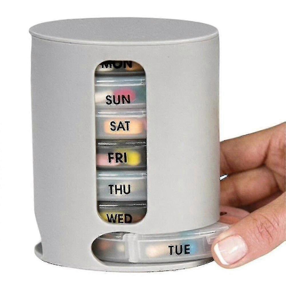 Pill Izer Pill Box 7 Day Comment Tablet H Weekly Medicine Case