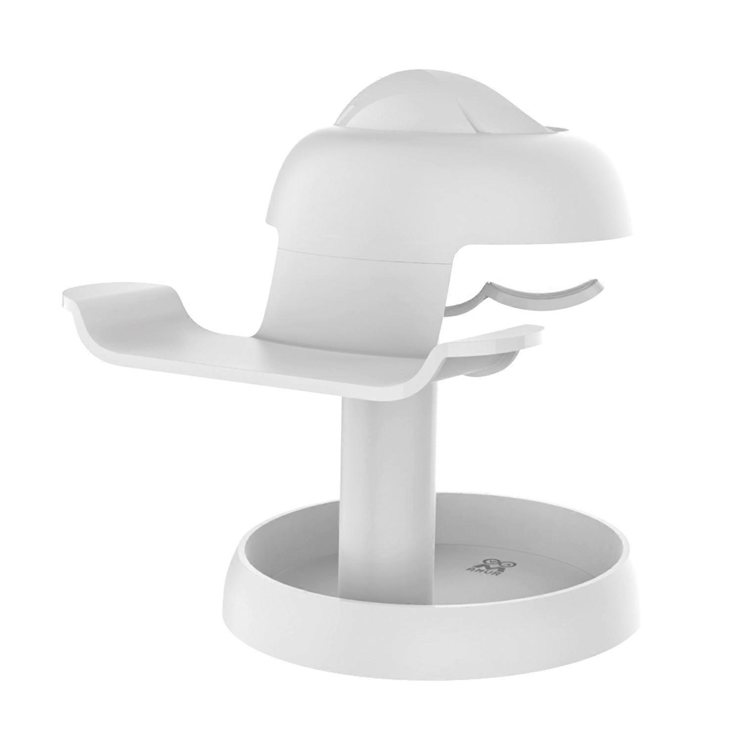 VR Stand Compatible with Meta Quest 3/Quest 2/Vision Pro/Pico 4 - Universal VR Headset Display Dock, Stable Bracket Storage Round Base