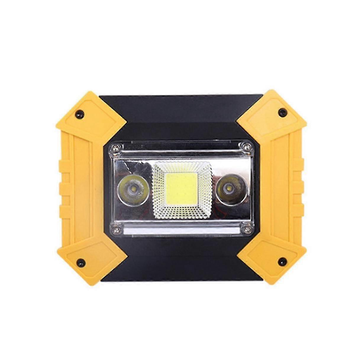 Led Camping Light Cob Floodlight Usb Rechargeable Strong Light Portable Light Emergency Working Lig