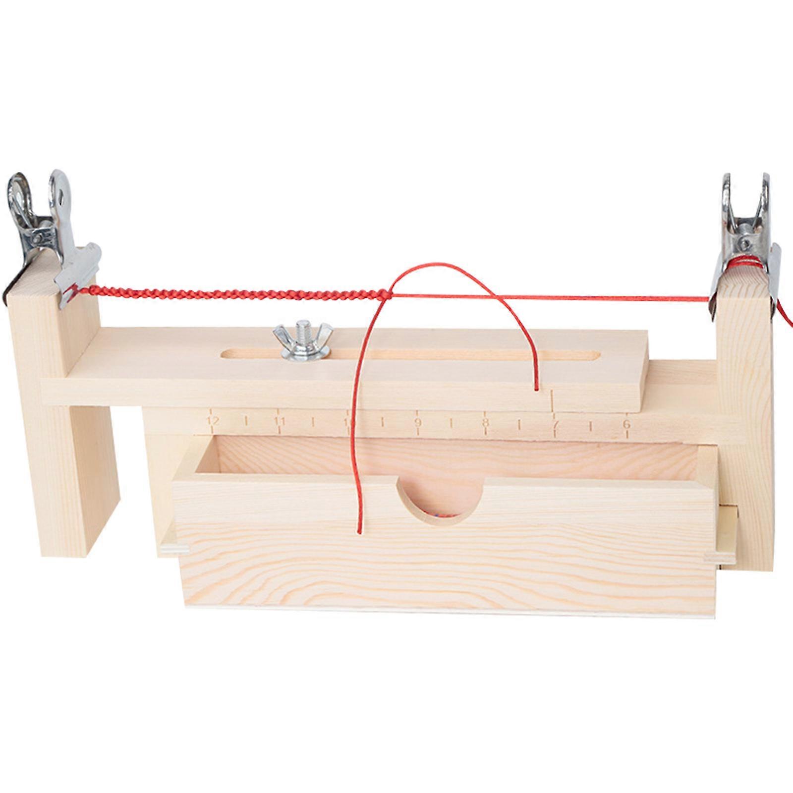 Jig Bracelet Maker Tool Kit Wooden Frame Adjustable Length E Beginner Friendly