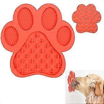 Lick Mat For Dogs Cats,slow Treater Mat With Suction Cups Healthy Feeder