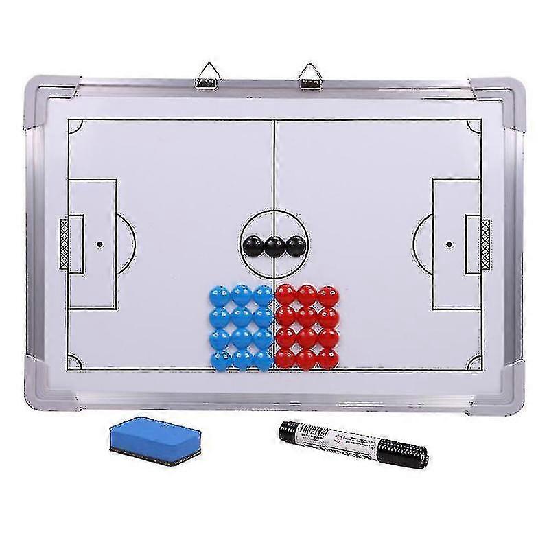Aluminium Tactical Magnetic Plate For Soccer Strategy Coach Football Judge Board