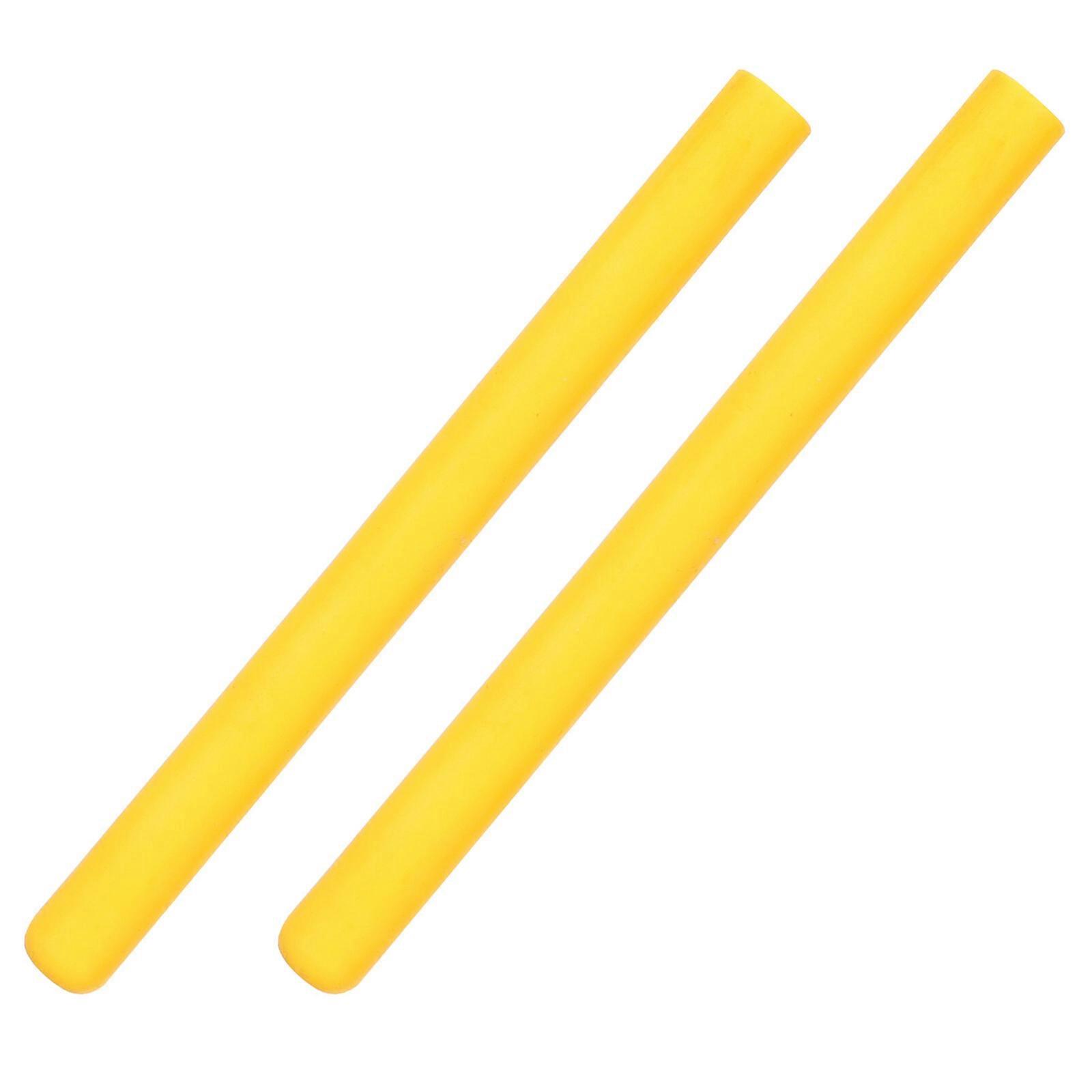 2pcs Practical Drum Stick Covers Mute Drum Stick Head Covers Drumstick Supplies