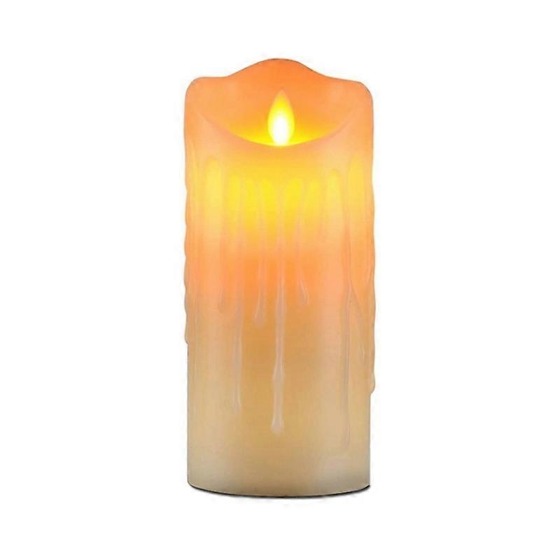 LED Electronic Candle Light Halloween Prop, Size: 7.5x20cm