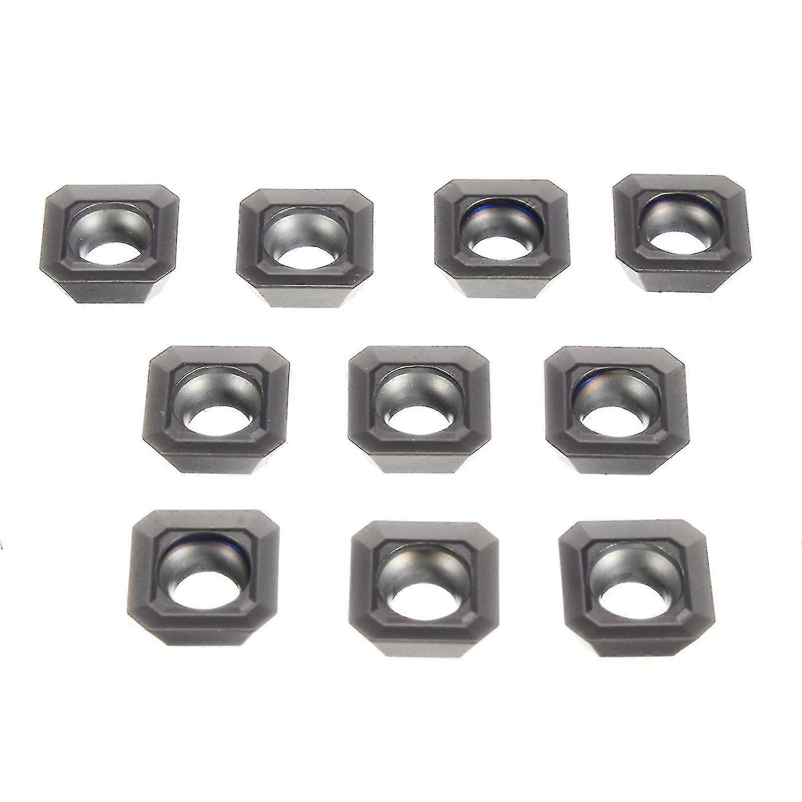 10pcs/box Seht1204afsn-x45 Pc9035/seht43afsn-x45 Carbide Inserts Sturdy Convenient To Use Compact Replaceable Sharp Indexable Inserts For Milli new