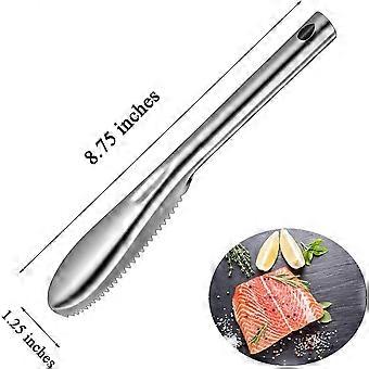 Stainless Steel Thickened Fish Scale Planer Hand-held Fish Scale