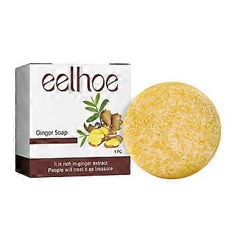 gute Ingwer Haarwuchs Shampoo Bar, Ingwer Shampoo Bar Geschenkset, natürliche Ingwerseife für das Haarwachstum, organische Formel zur Förderung des Haarwachstums, Repa