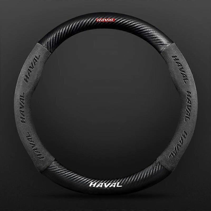 15 inch car steering wheel cover non-slip interior suede for Haval H6 H2 H3 H5 H9 Coupe M6 F7 F7X Jolion 2021 2022