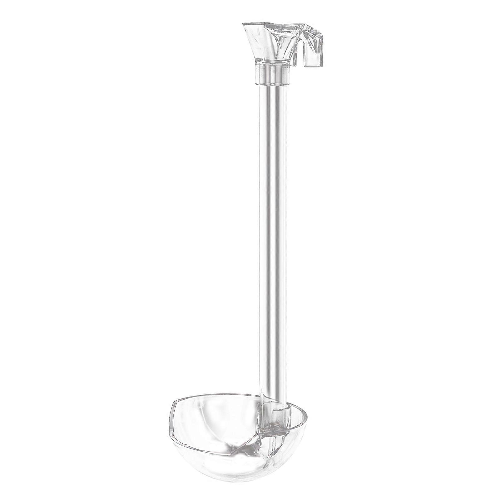 Fish Tank Feeder High Transparency Hook Design Fish Shrimp Feeding Tube Feeder Home Use Mengxi